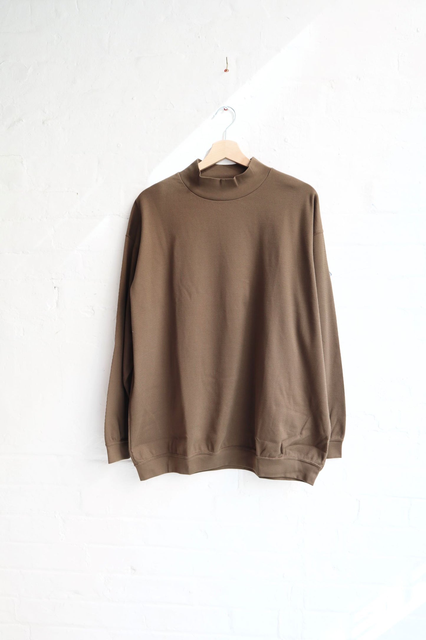 Sunnysiders - Mockneck Thermal Long Sleeve - Khaki