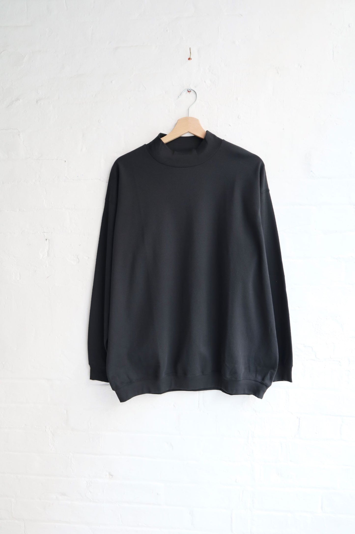 Sunnysiders - Mockneck Thermal Long Sleeve - Charcoal