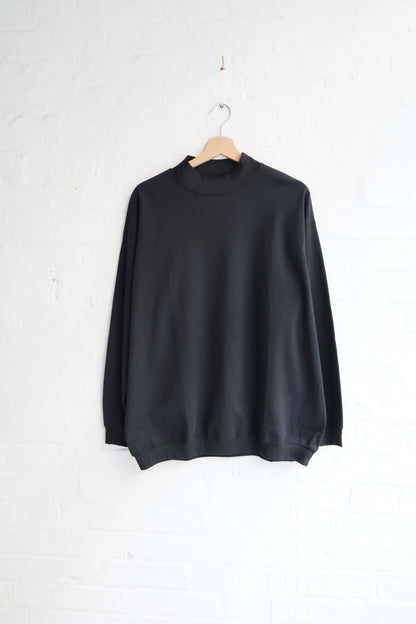 Sunnysiders - Mockneck Thermal Long Sleeve - Charcoal