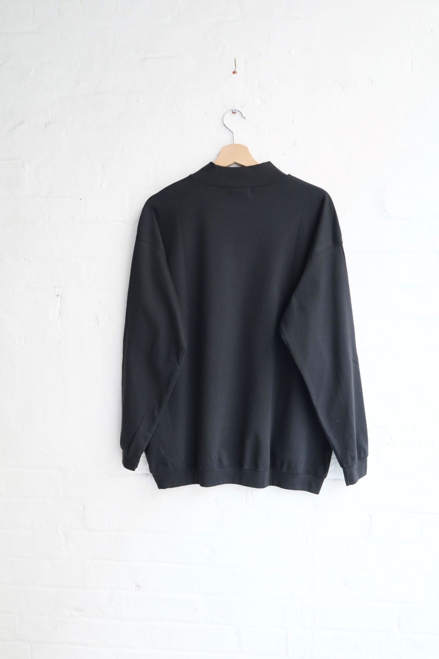 Sunnysiders - Mockneck Thermal Long Sleeve - Charcoal