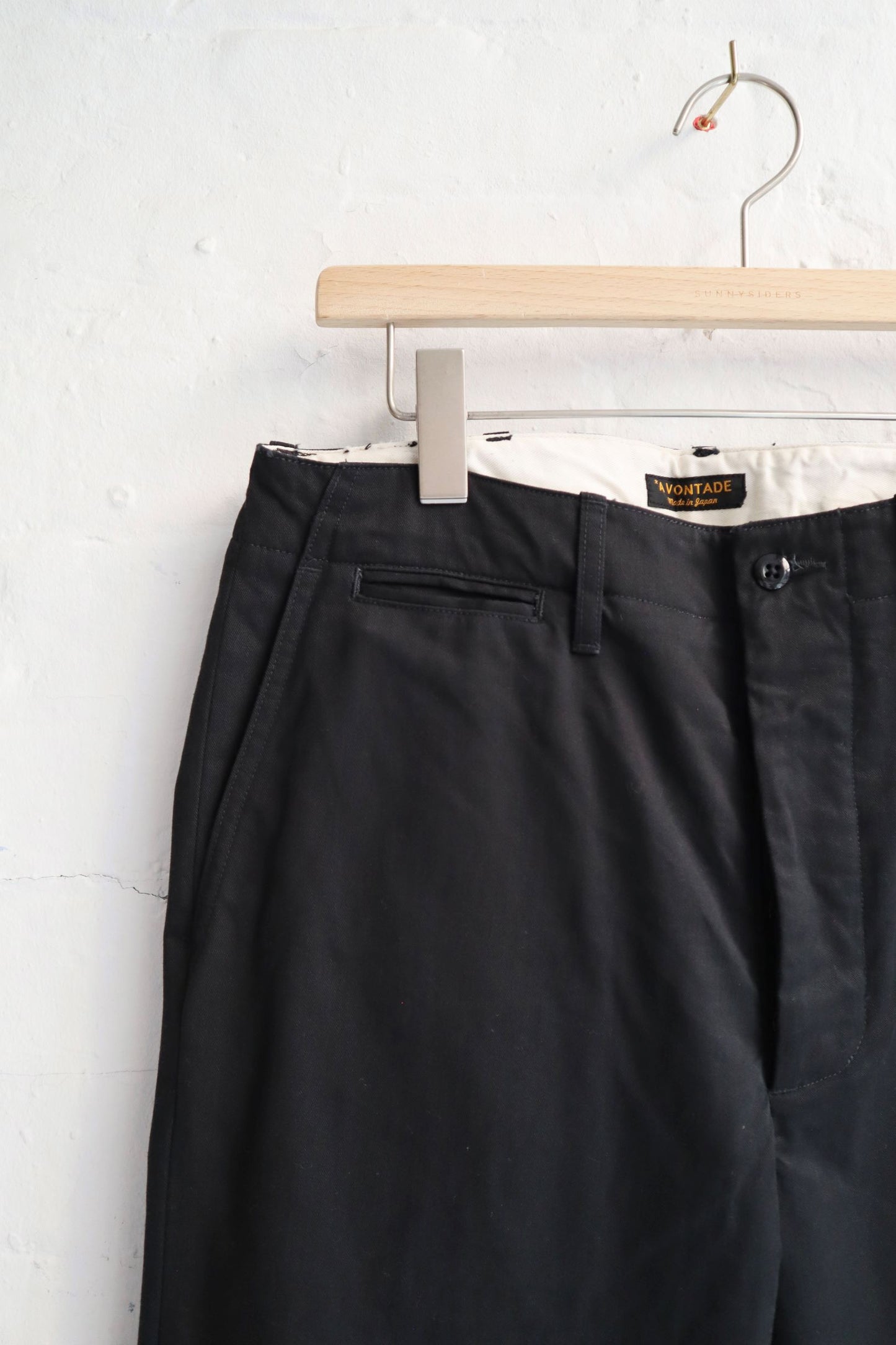*A Vontade - Type 45 Chino Trousers, Black