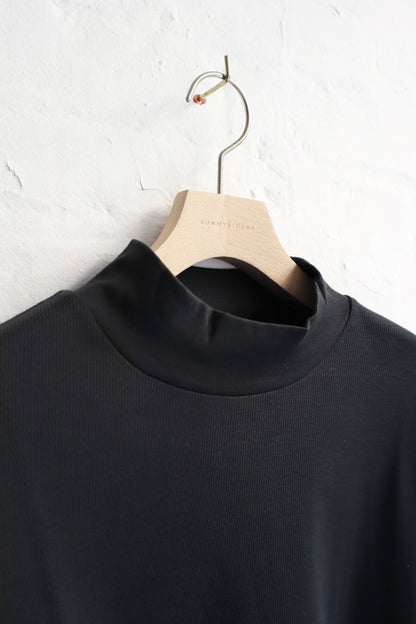 Sunnysiders - Mockneck Thermal Long Sleeve - Charcoal
