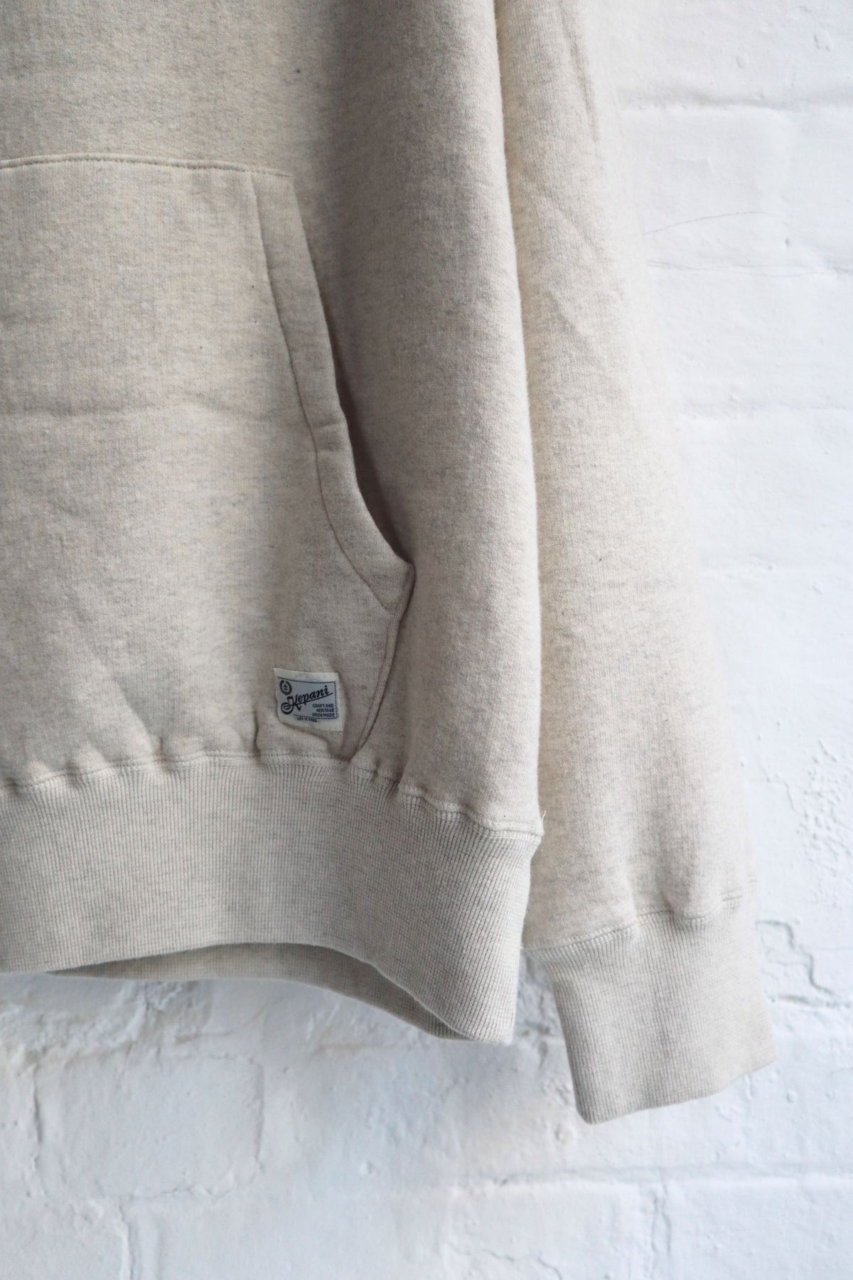 SUNNYSIDERS_Kepani_Kepani - Manchester Hooded Sweatshirt, Oatmeal_Sweats
