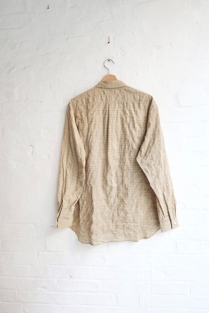 Master & Co. - Shirring Shirt, Beige Check