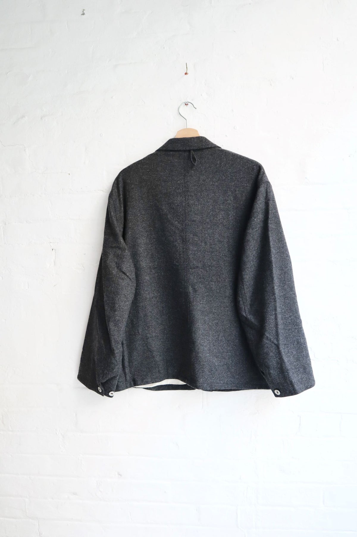 H.Unit - Coverall Jacket, Black Wool