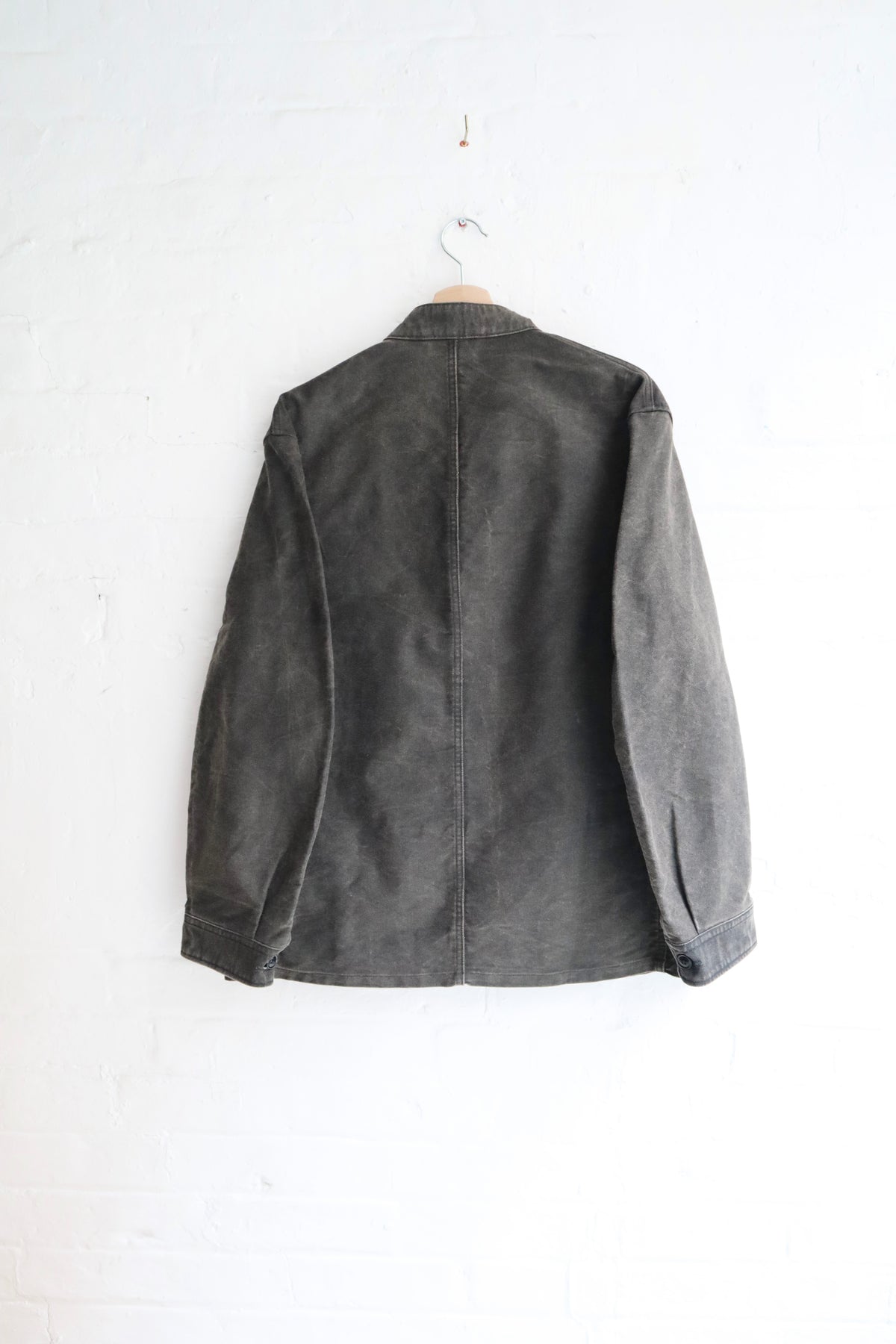 *A Vontade - Stand Collar Work Jacket, Sumi