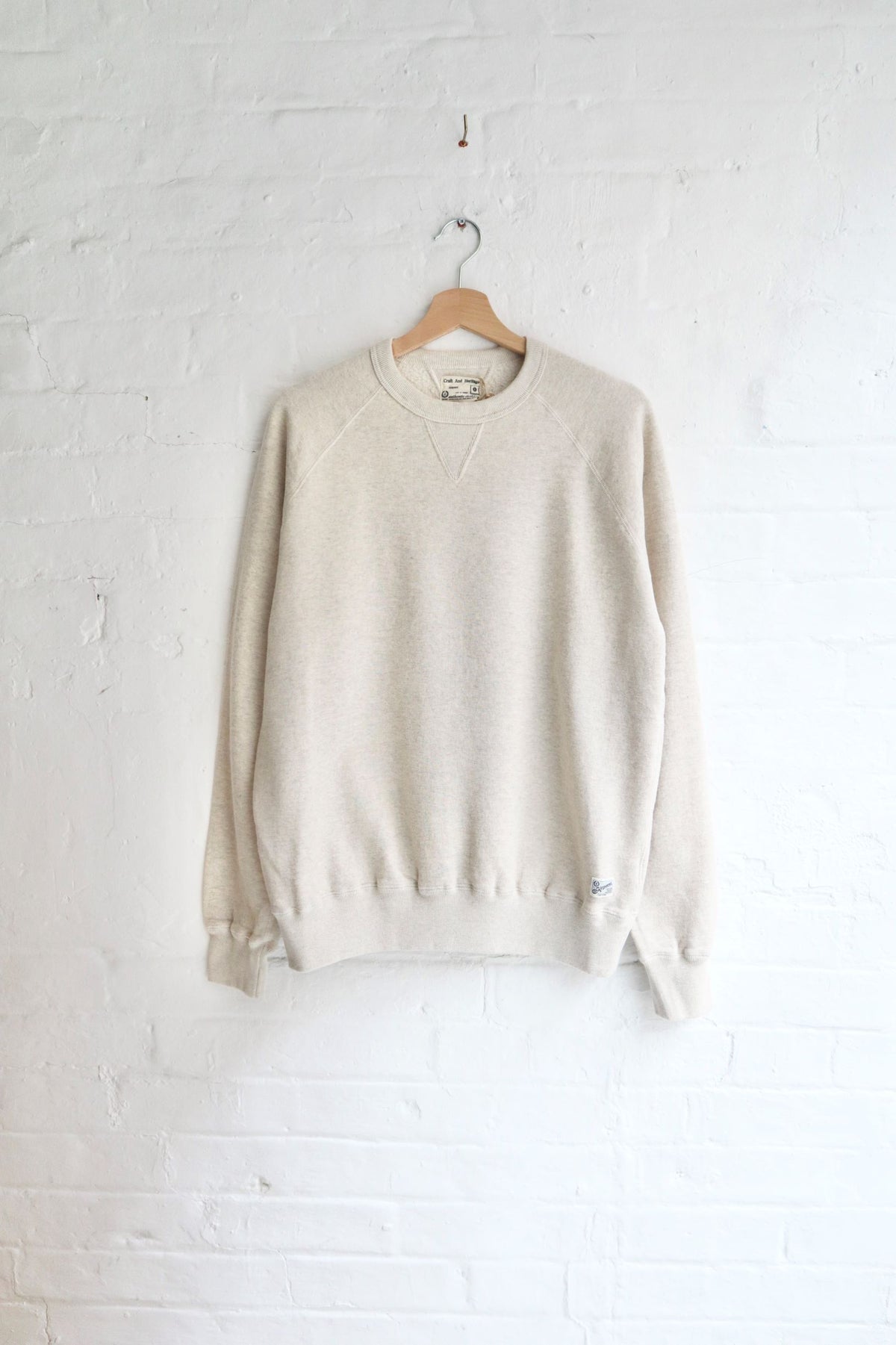 SUNNYSIDERS_Kepani_Kepani - Harris Crewneck Sweatshirt, Oatmeal_Sweats
