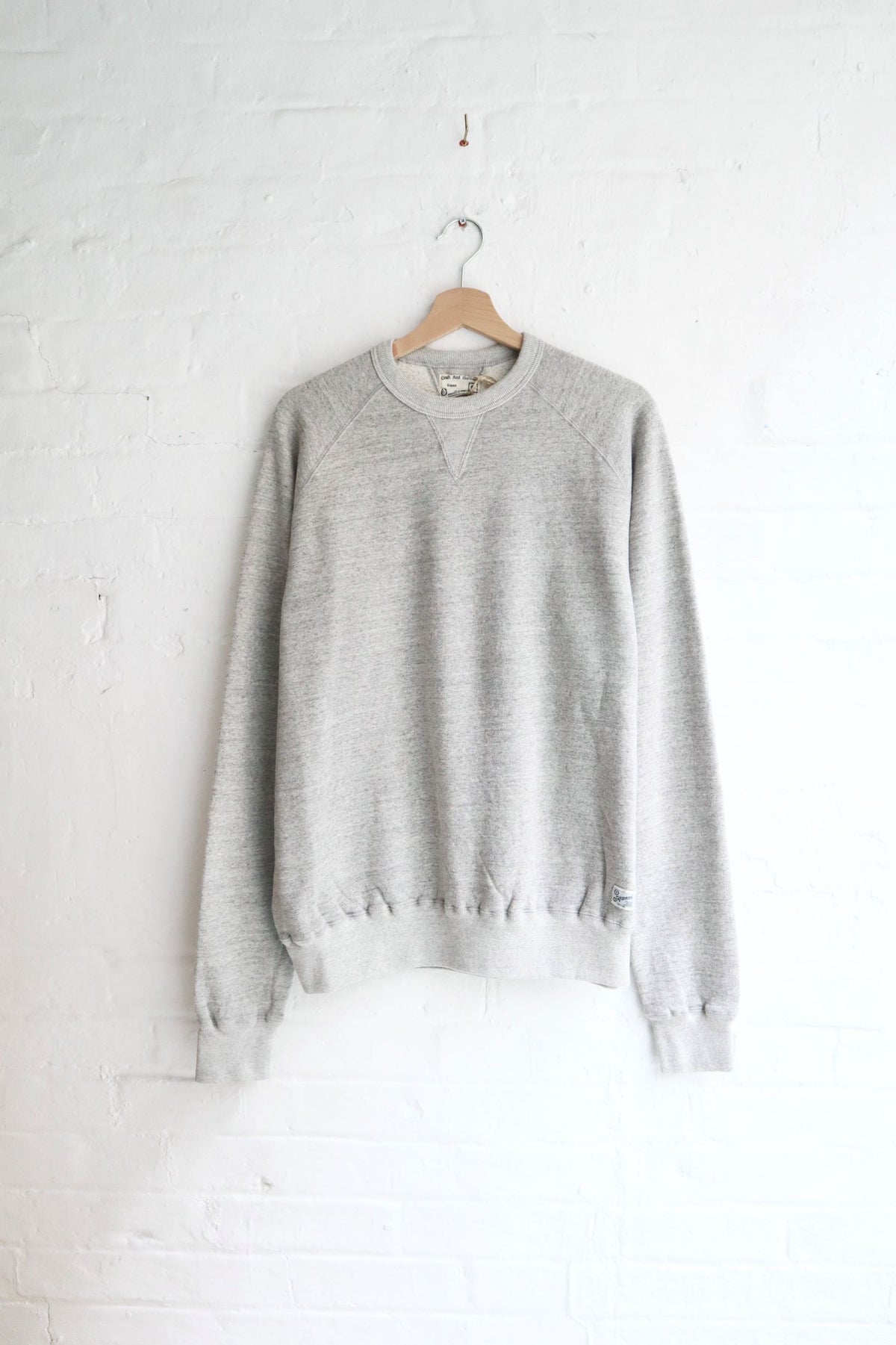 Kepani - Harris Crewneck Sweatshirt, Light Grey