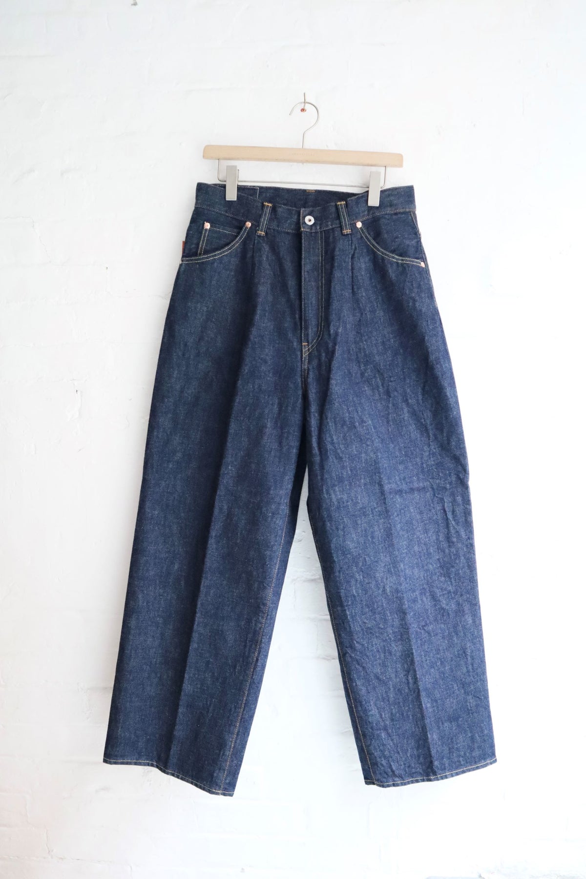 SUNNYSIDERS_H.UNIT_H.Unit - Crown Size Trouser, Denim_Trousers