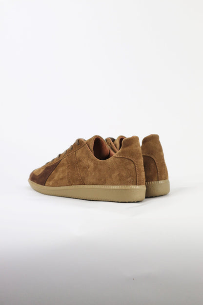 SUNNYSIDERS_REPRODUCTION OF FOUND_Reproduction of Found - German Military Trainer 1700S, Tobacco Suede_Trainer