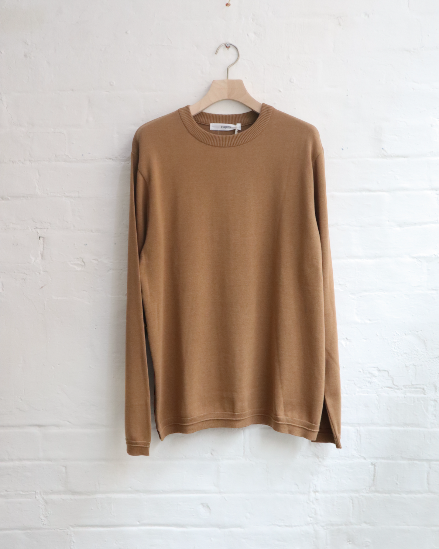 
                  
                    Long Sleeve Knit T-Shirt [WF1-K23] CAMEL
                  
                