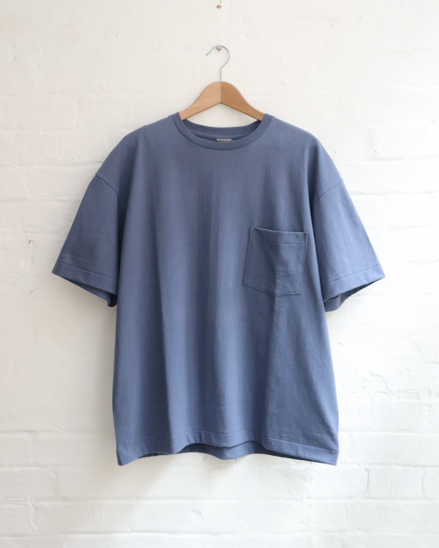 SUNNYSIDERS_*A VONTADE_7.5oz Pocket T-Shirts S/S [VTD-0590-CS] Blue Grey_T-Shirts