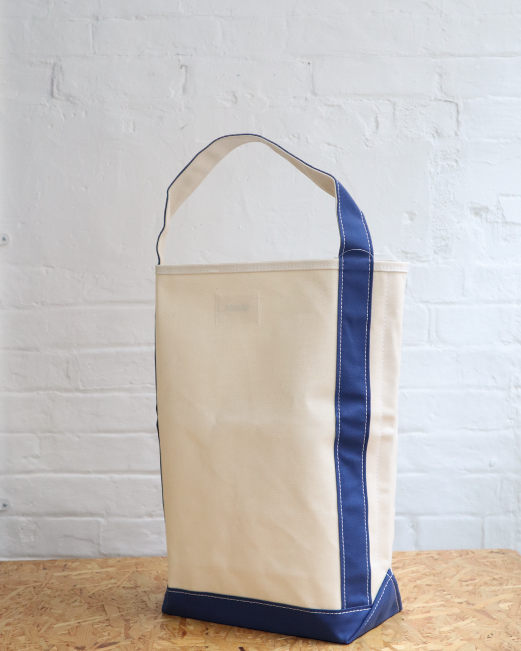 TEMBEA | Baguette Tote Large [TMB-1272H] Natural/Navy