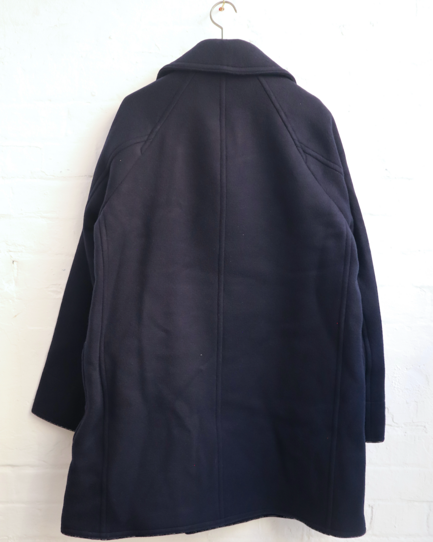 SUNNYSIDERS_*A VONTADE_*A Vontade - Raglan Pea Coat, Navy_Coats & Jackets