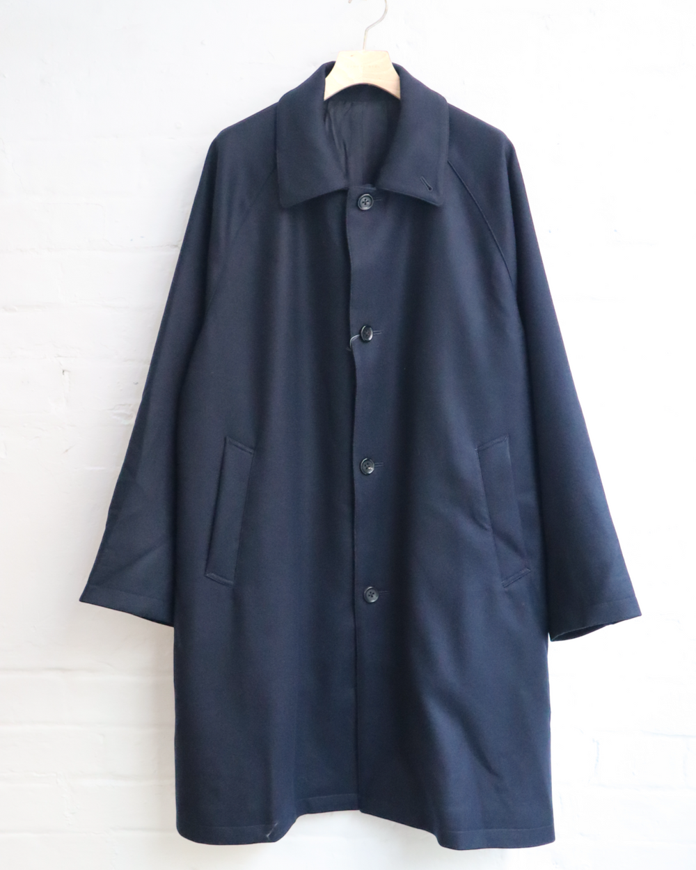 Wool Mac Coat [AW22-007] NAVY