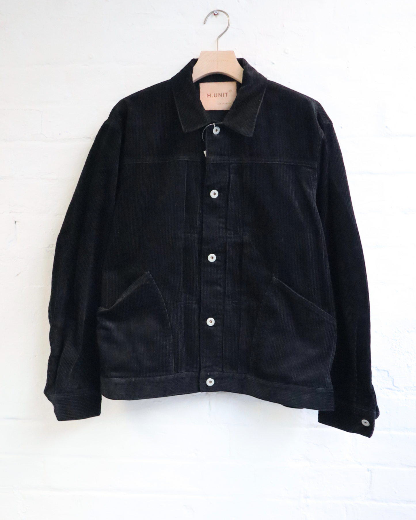 
                  
                    Corduroy work jacket [H-JK031] - Black
                  
                
