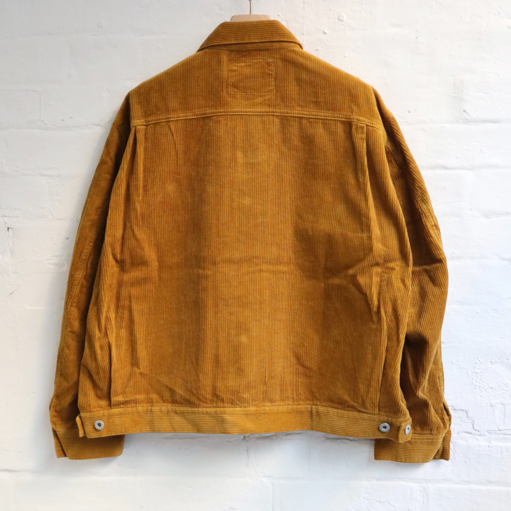 SUNNYSIDERS_H.UNIT_Corduroy work jacket [H-JK031] - Mustard_Jackets