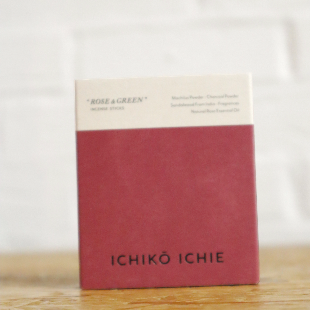 
                  
                    ICHIKO ICHIE Incense "ROSE & GREEN"
                  
                