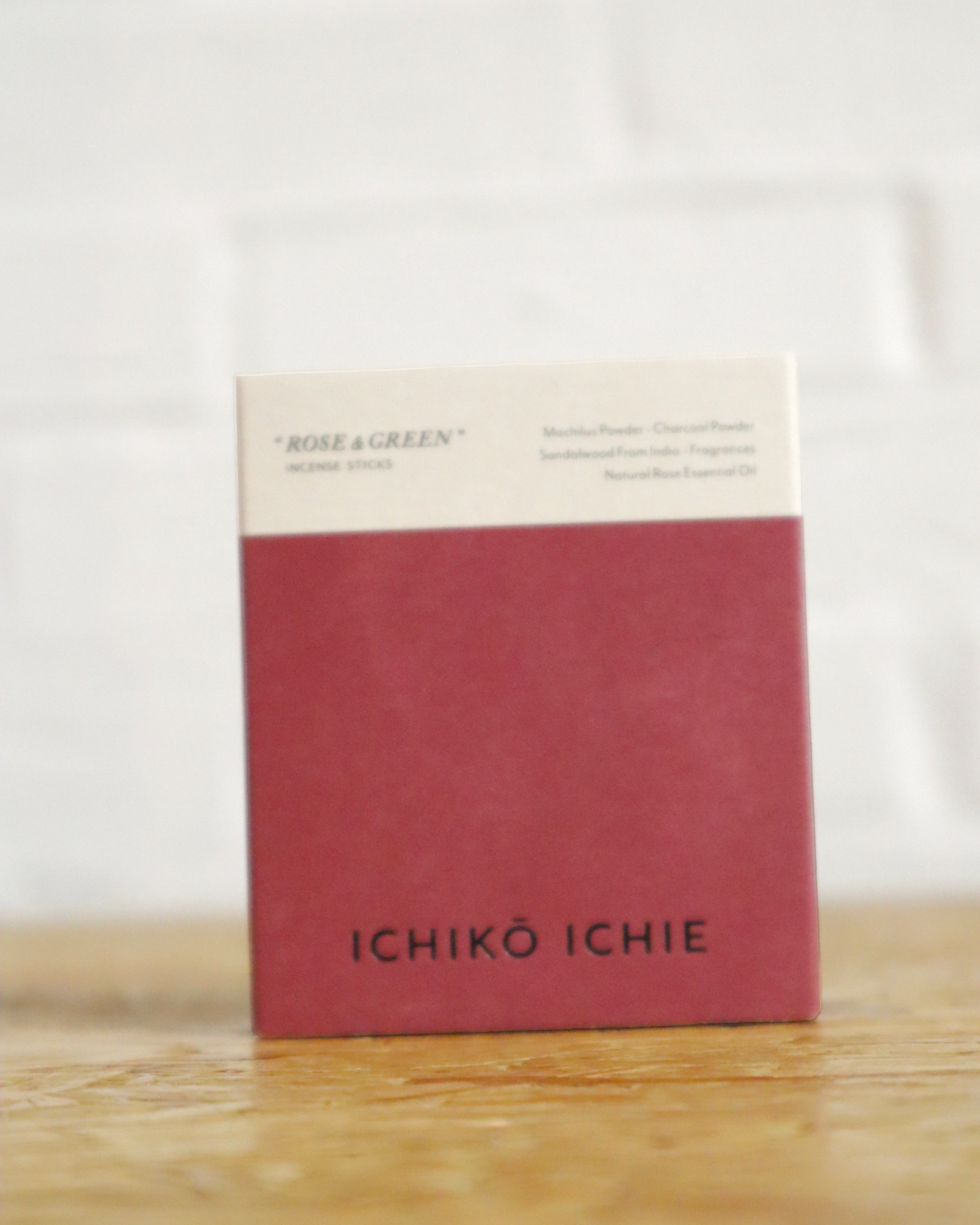 
                  
                    ICHIKO ICHIE Incense "ROSE & GREEN"
                  
                