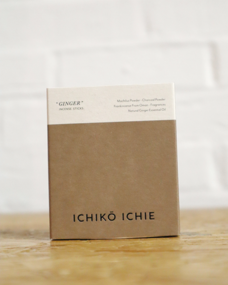 
                  
                    ICHIKO ICHIE Incense "GINGER"
                  
                