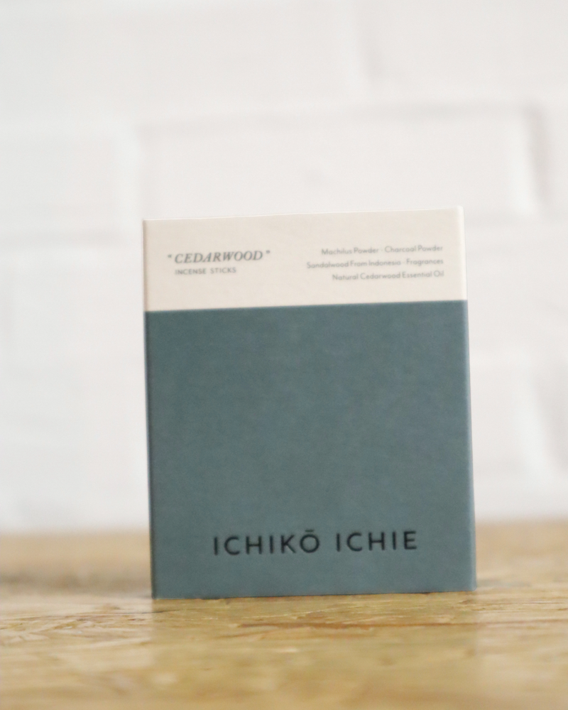 
                  
                    ICHIKO ICHIE Incense "CEDARWOOD"
                  
                