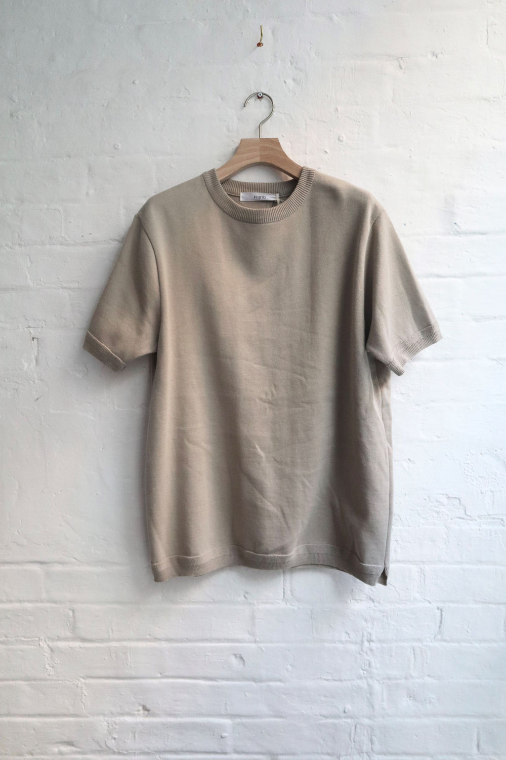 C/N Knit T-Shirt [WF1-K15] Greige