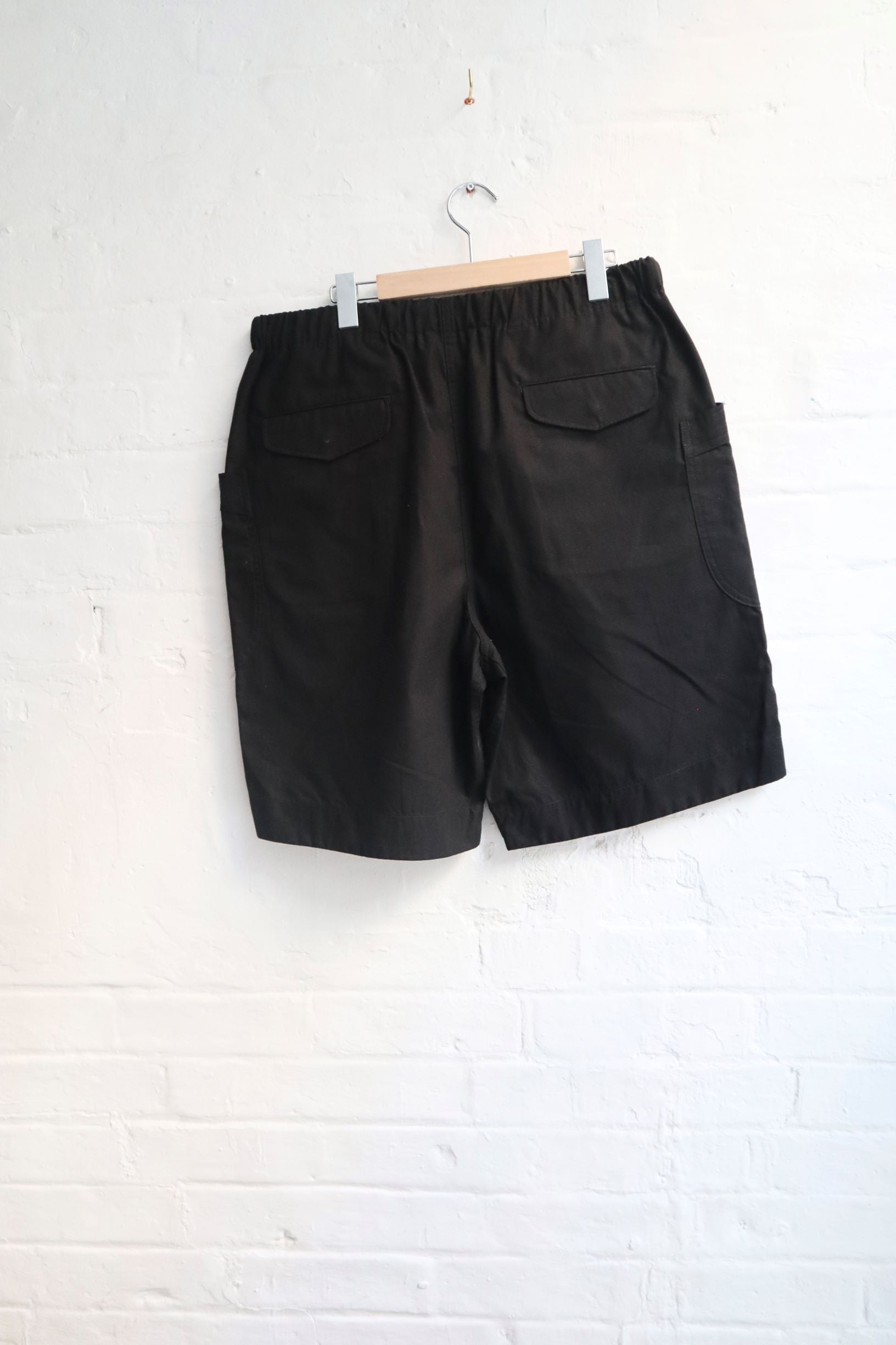 SUNNYSIDERS_*A VONTADE_*A Vontade - Fatigue Shorts, Black_Shorts