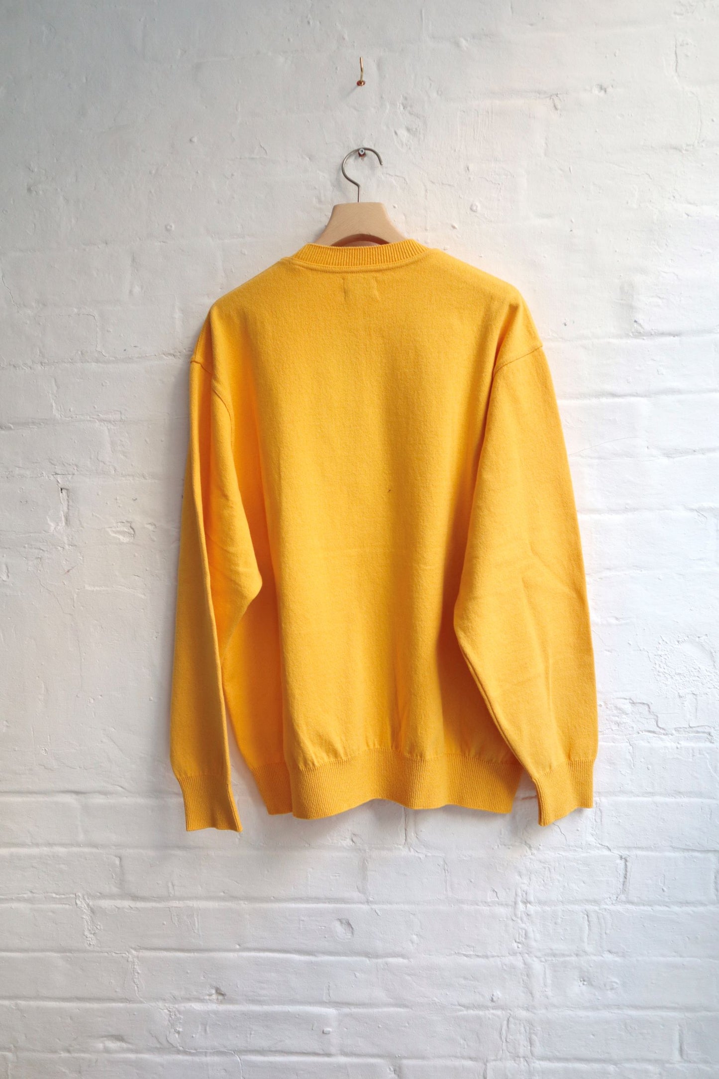 
                  
                    Wave Cotton Knit Pull Over [95-224-009] - YELLOW
                  
                
