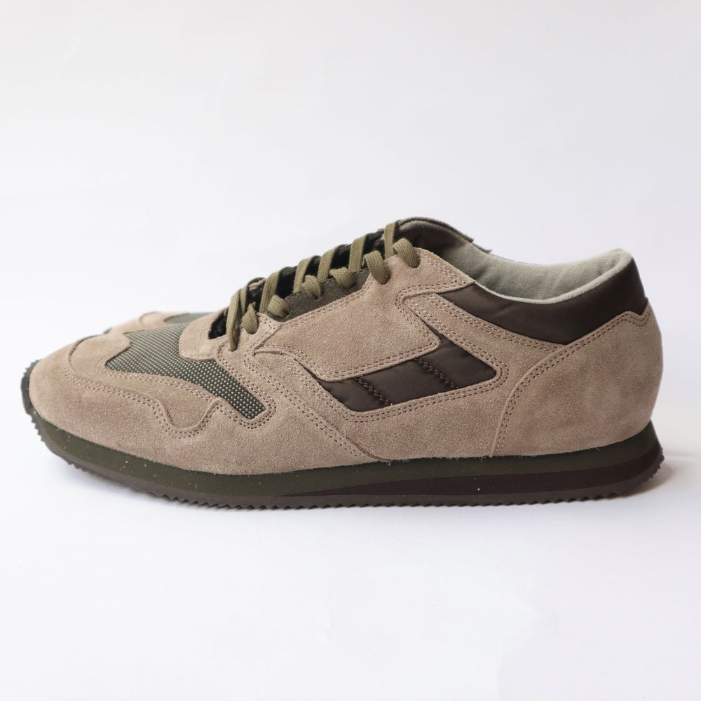 SUNNYSIDERS_REPRODUCTION OF FOUND_1800FS BRITISH MIRITARY TRAINER Beige / Olive_Trainer
