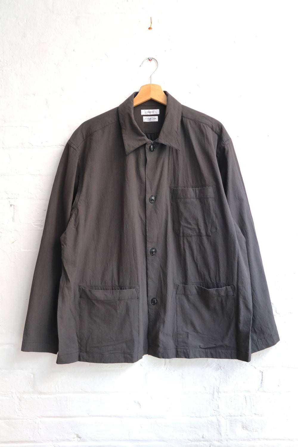 Fujito - Shirt Jacket, Charcoal