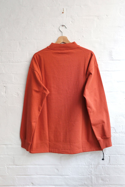 *A Vontade - Mock Neck LS, Sunburn Red