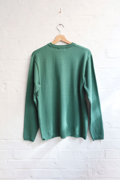 Fujito - L/S Knit T-Shirt, Green