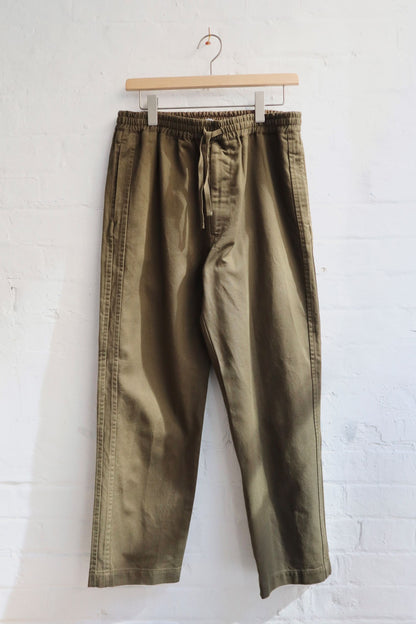 Fujito - Line Easy Pants, Olive Green