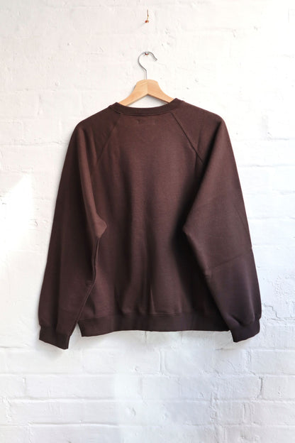 Sunnysiders - Raglan Sweat, Chocolate