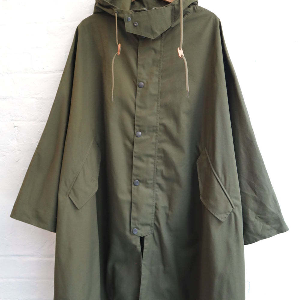 SUNNYSIDERS_*A VONTADE_*A Vontade - British Field Rain Poncho, Olive_Coats & Jackets