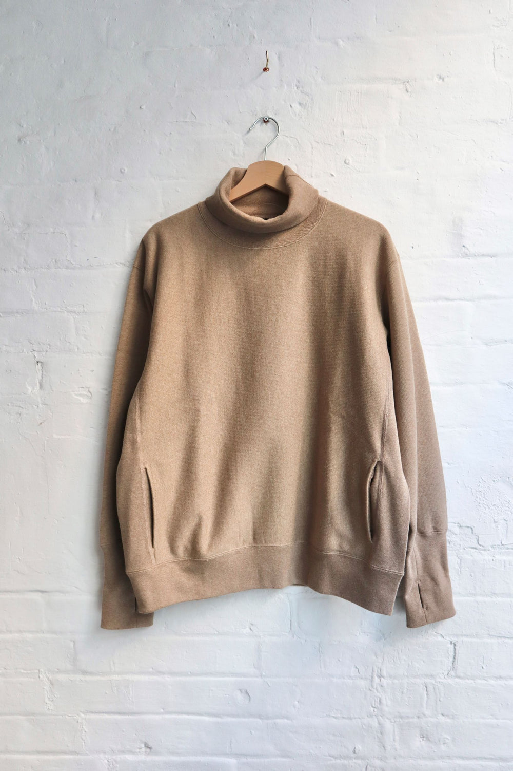 *A Vontade - Turtle Neck Sweat, Amber Mix