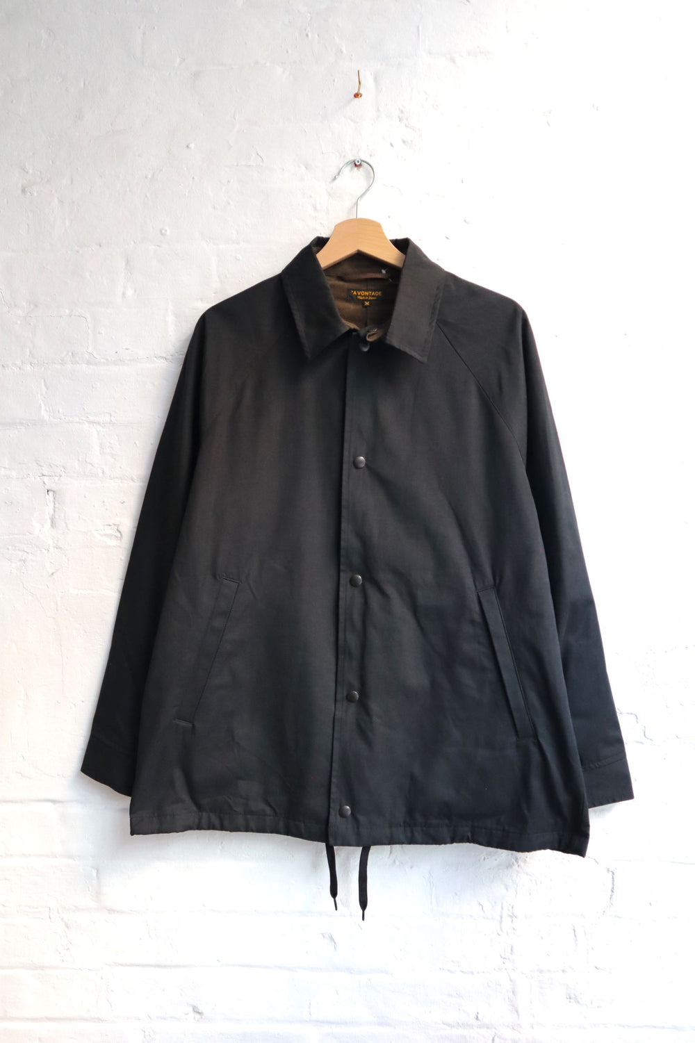 *A Vontade - Coaches Jacket, Black