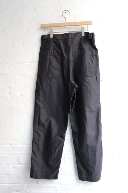 *A Vontade - Utility Trousers, Fade Black