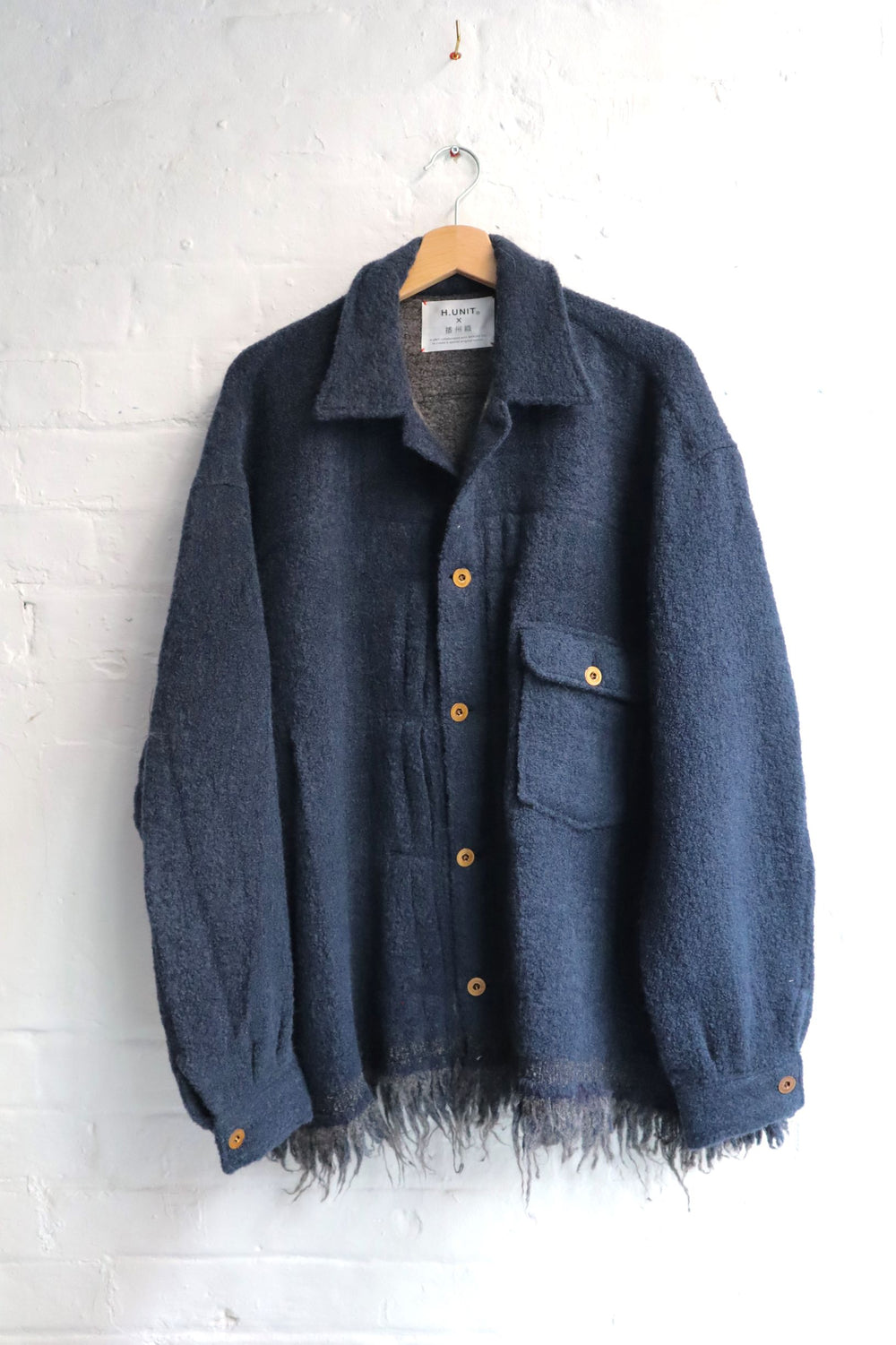 H.Unit - Banshu-Ori Work Jacket, Indigo