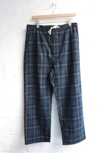 Fujito - Pajama Pants, Navy Check