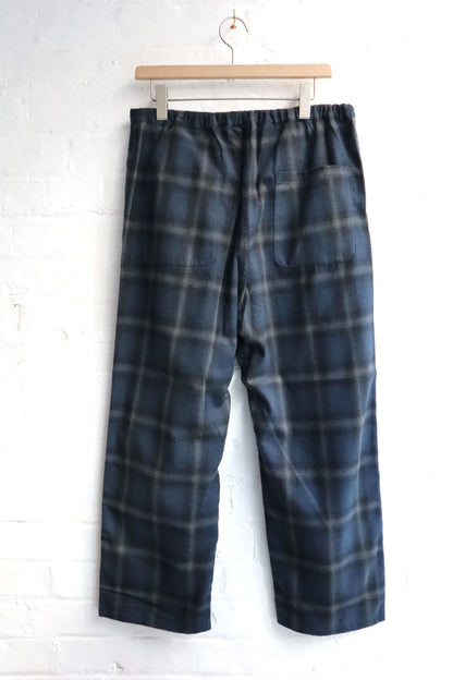 Fujito - Pajama Pants, Navy Check