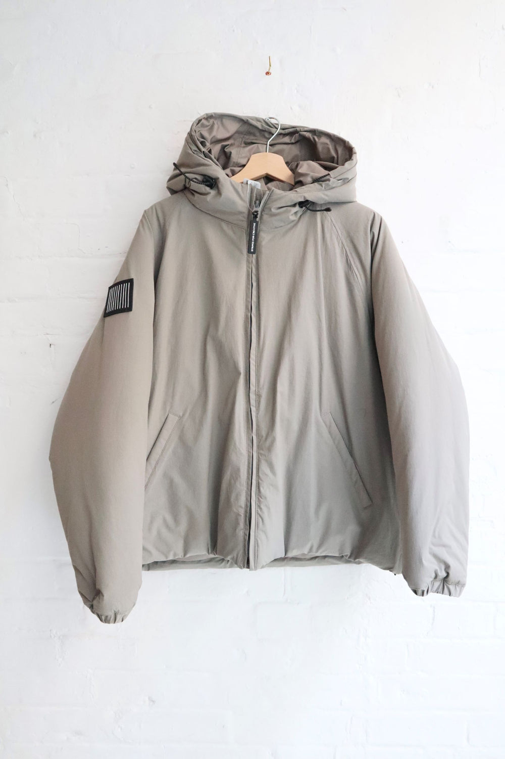 SFC - Hoodie Puff Jacket, Greige