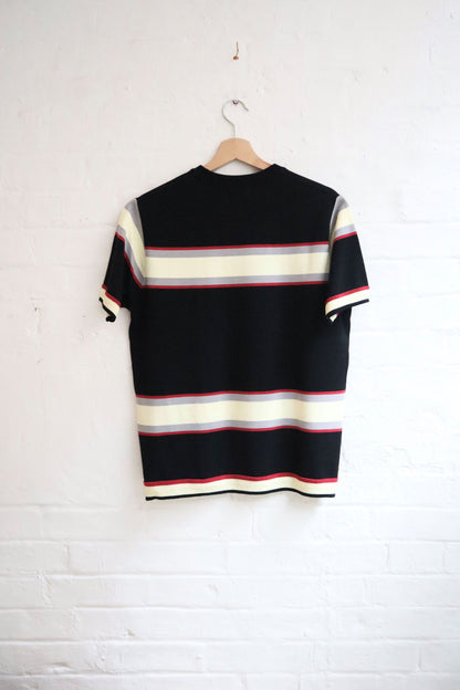 Fujito - Knit T-Shirt, Black Border