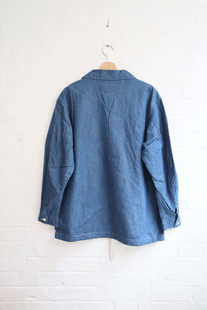 *A Vontade - Smock Pullover Shirt Jacket, Indigo