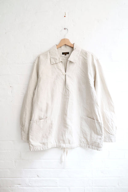 *A Vontade - Smock Pullover Shirt Jacket, Natural