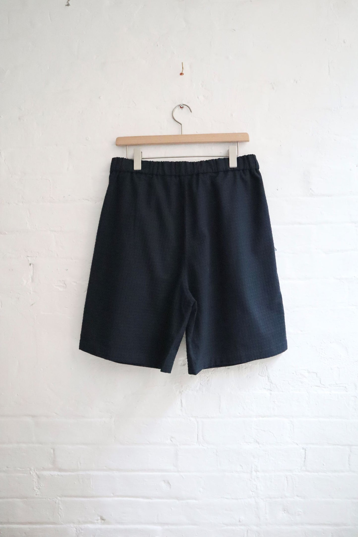 Sunnysiders - Lounge Shorts, Navy Sashiko