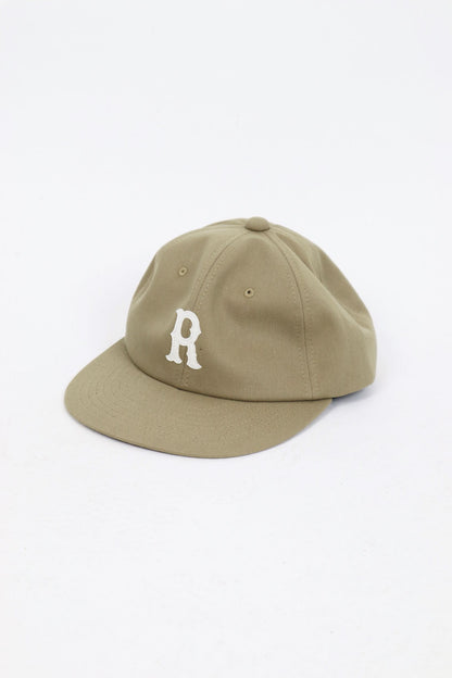 SUNNYSIDERS_Racal_Racal - 'R' Baseball Cap, Beige_Cap