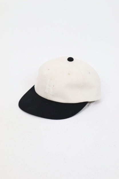 Racal - 'R' Baseball Cap, Natural / Black