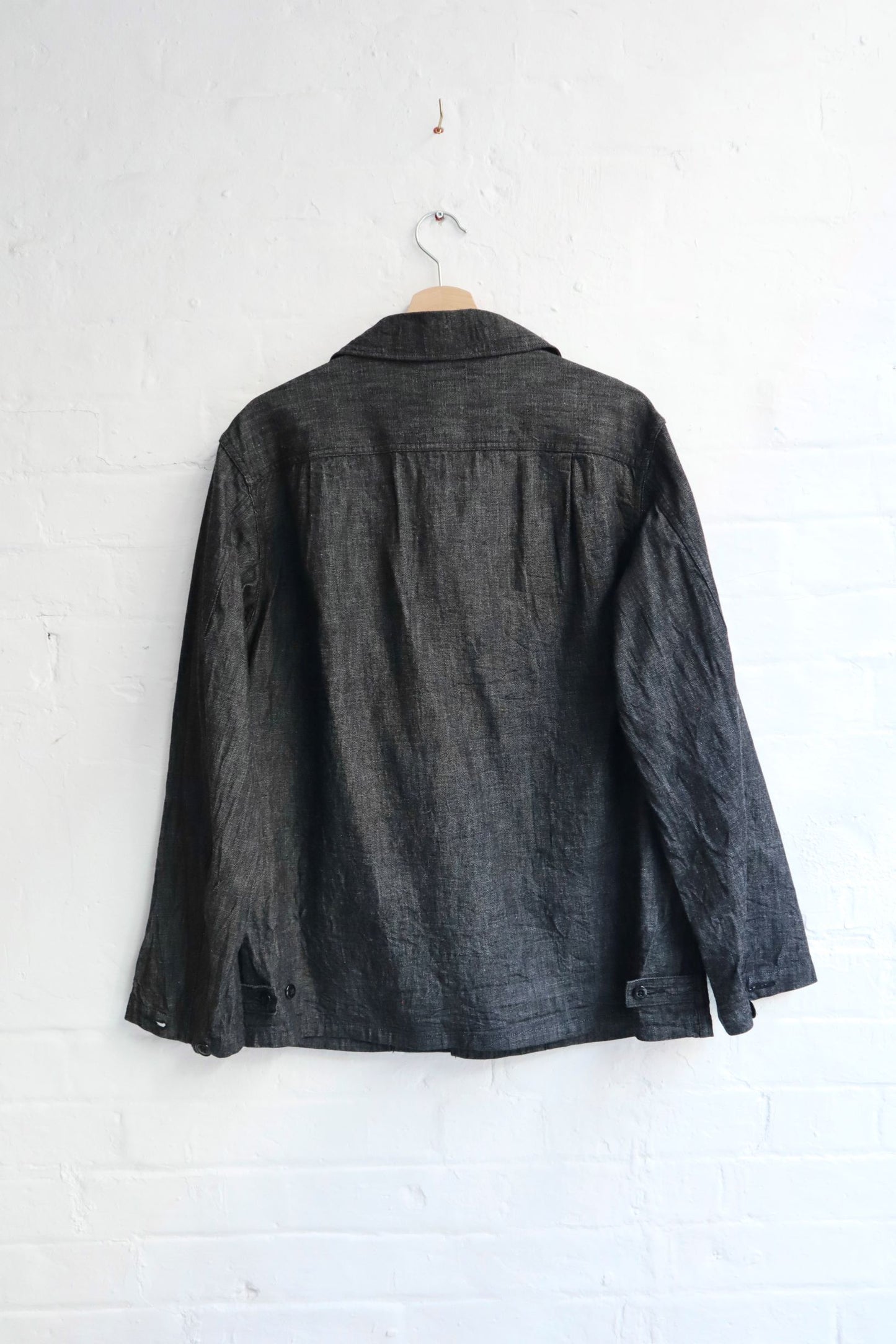 SUNNYSIDERS_*A VONTADE_*A Vontade - Naval Utility Jacket, Black Denim_Coats & Jackets