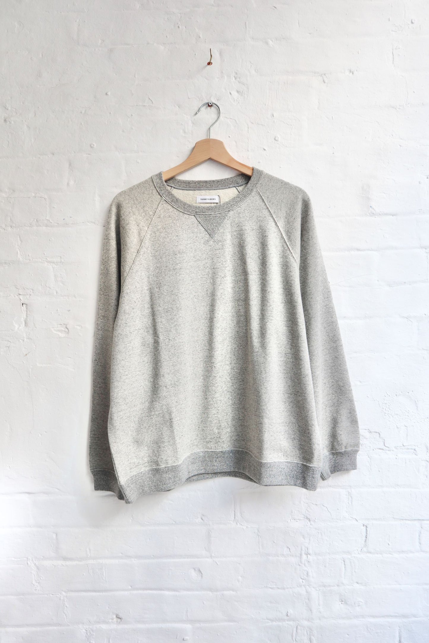 Sunnysiders - Raglan Sweatshirt, Grey Marl